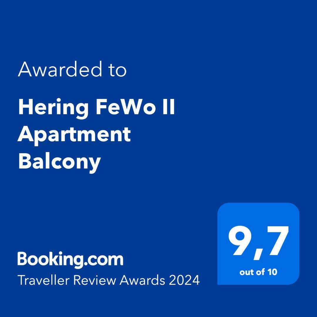 Hering Fewo II Apartment Balcony Wiek auf Rügen Extérieur photo